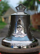 Dzwon dla jednostki Pastwowej Stray Poarnej na pamitk ksidza Jerzego Popieuszko