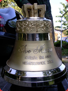 Dzwon Ave Maria o wadze 100 kg dla kocioa w. Anny w Niemysowicach, 2006 rok