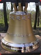 Dzwon 100 kg wykonany do Woch